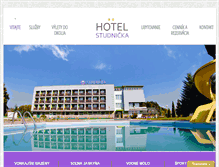 Tablet Screenshot of hotelstudnicka.sk